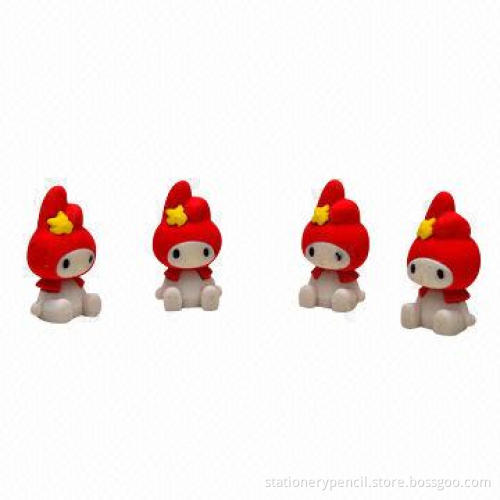 Erasers, Puzzle Design and Animal Shape